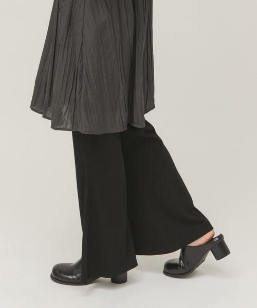 KBF / ケービーエフ その他パンツ | イージーRIBフレアパンツ | 詳細23