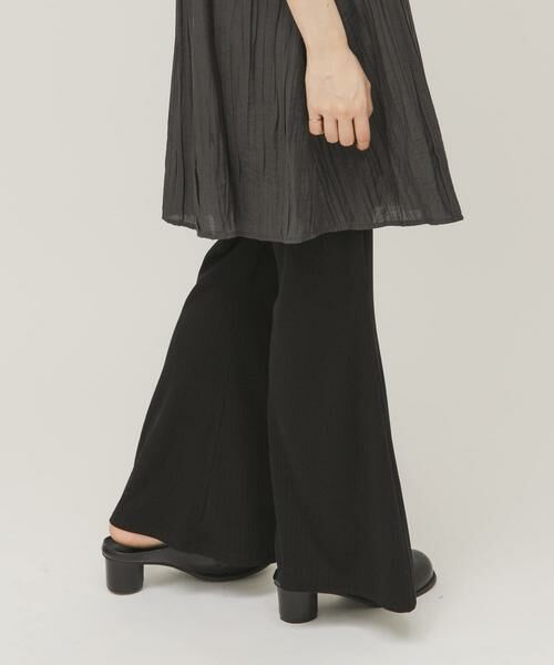 KBF / ケービーエフ その他パンツ | イージーRIBフレアパンツ | 詳細25