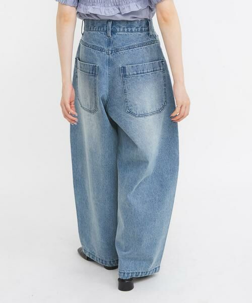 KBF / ケービーエフ デニムパンツ | シームデザインカーブデニム | 詳細3