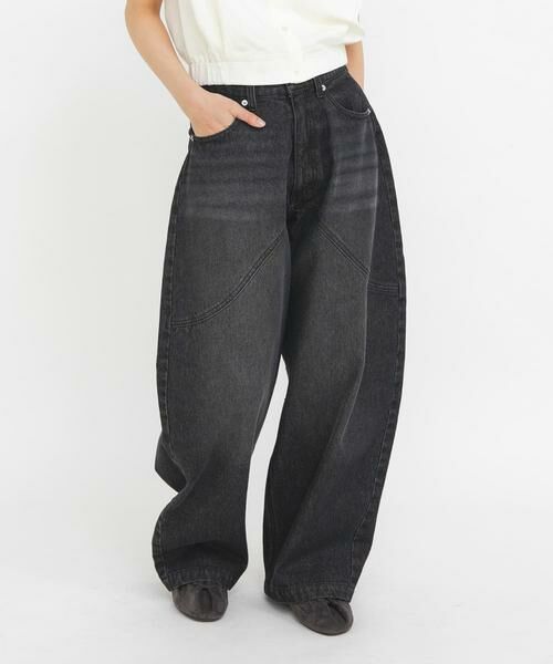 KBF / ケービーエフ デニムパンツ | シームデザインカーブデニム | 詳細12