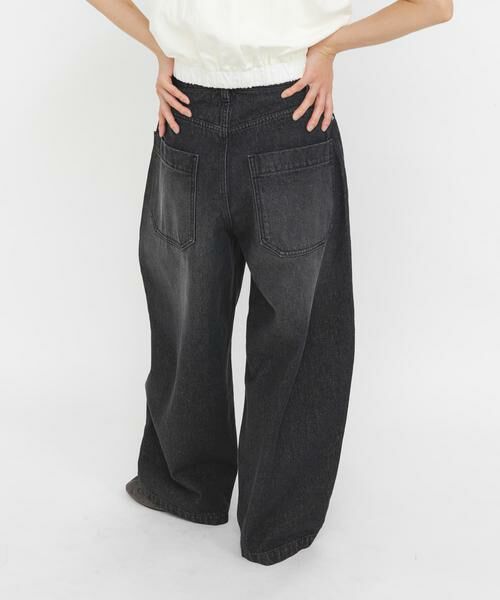 KBF / ケービーエフ デニムパンツ | シームデザインカーブデニム | 詳細14