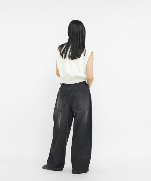 KBF / ケービーエフ デニムパンツ | シームデザインカーブデニム | 詳細17