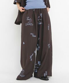 KBF / ケービーエフ その他パンツ | TATTOOワイドイージーパンツ