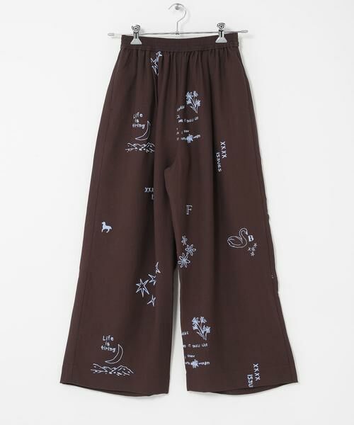 KBF / ケービーエフ その他パンツ | TATTOOワイドイージーパンツ | 詳細8