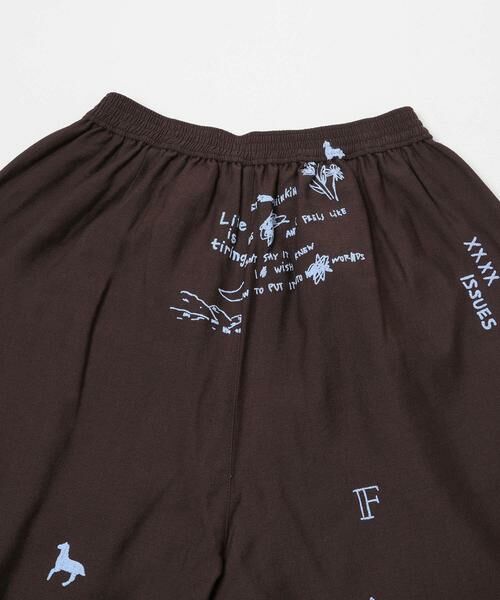 KBF / ケービーエフ その他パンツ | TATTOOワイドイージーパンツ | 詳細9