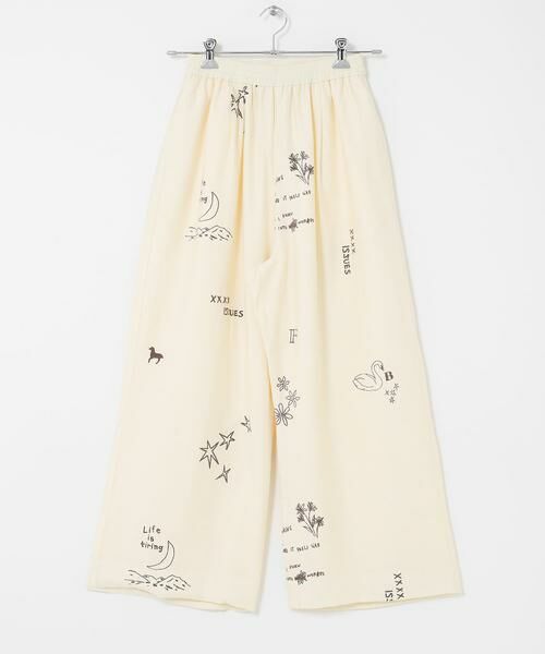 KBF / ケービーエフ その他パンツ | TATTOOワイドイージーパンツ | 詳細18