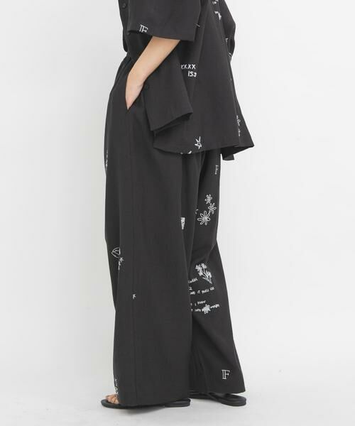 KBF / ケービーエフ その他パンツ | TATTOOワイドイージーパンツ | 詳細23