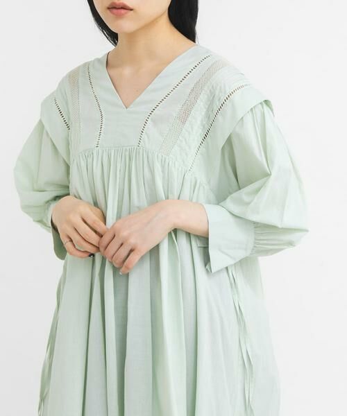 KBF / ケービーエフ ワンピース | 2WAYレースドッキングミニワンピース | 詳細1