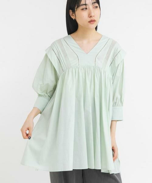 KBF / ケービーエフ ワンピース | 2WAYレースドッキングミニワンピース | 詳細2