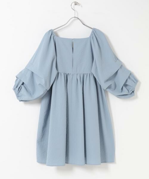 KBF / ケービーエフ ワンピース | タックスリーブミニワンピース | 詳細9