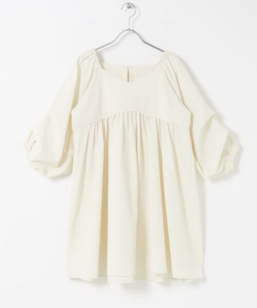 KBF / ケービーエフ ワンピース | タックスリーブミニワンピース | 詳細19