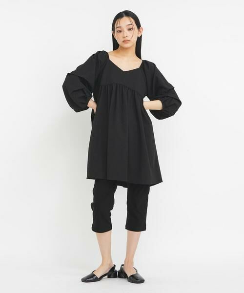 KBF / ケービーエフ ワンピース | タックスリーブミニワンピース | 詳細24