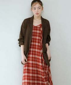 KBF / ケービーエフ ワンピース | チェックプリーツキャミワンピース