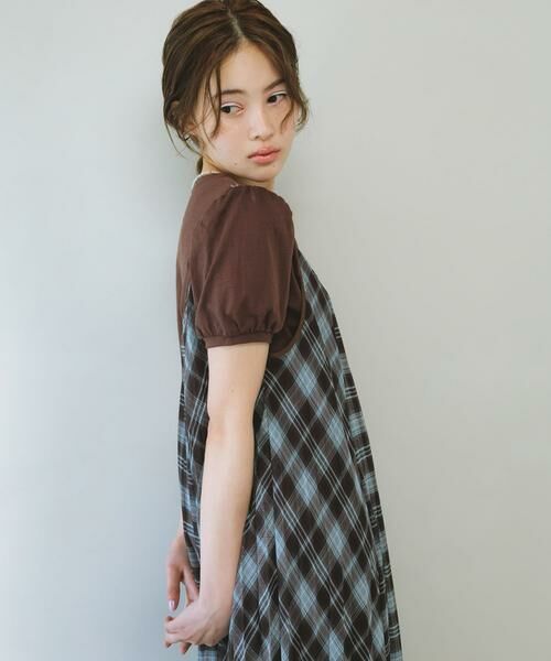 KBF / ケービーエフ ワンピース | チェックプリーツキャミワンピース | 詳細10