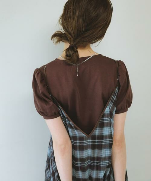 KBF / ケービーエフ ワンピース | チェックプリーツキャミワンピース | 詳細11