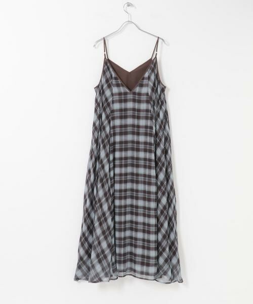 KBF / ケービーエフ ワンピース | チェックプリーツキャミワンピース | 詳細17