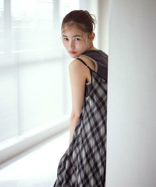 KBF / ケービーエフ ワンピース | チェックプリーツキャミワンピース | 詳細24