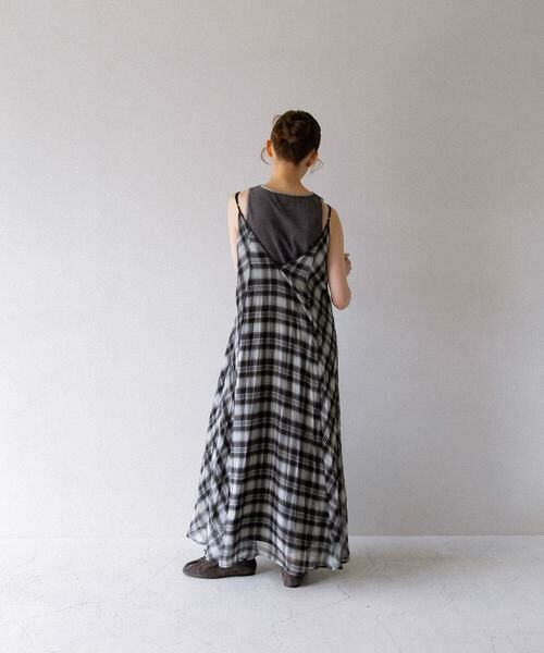 KBF / ケービーエフ ワンピース | チェックプリーツキャミワンピース | 詳細26