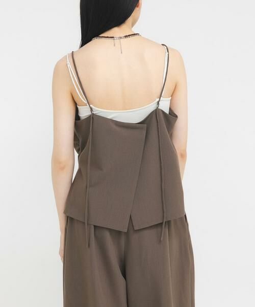 KBF / ケービーエフ セットアップ | ドレープキャミソールSETパンツ | 詳細1