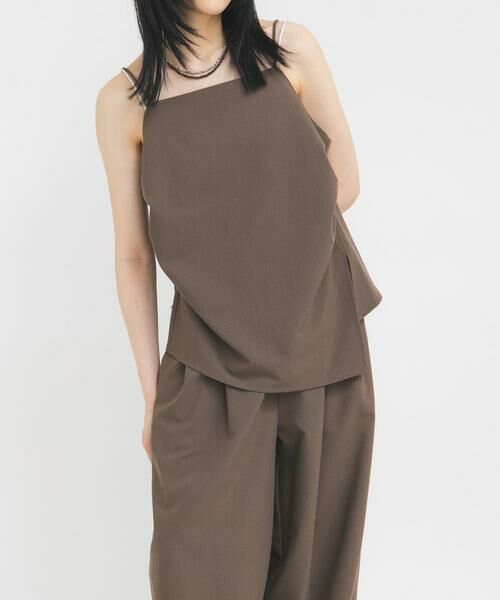 KBF / ケービーエフ セットアップ | ドレープキャミソールSETパンツ | 詳細2