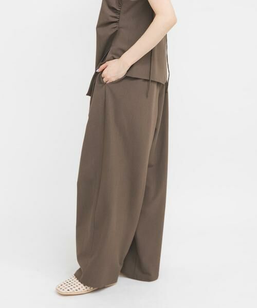 KBF / ケービーエフ セットアップ | ドレープキャミソールSETパンツ | 詳細3