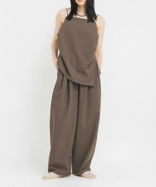 KBF / ケービーエフ セットアップ | ドレープキャミソールSETパンツ | 詳細5