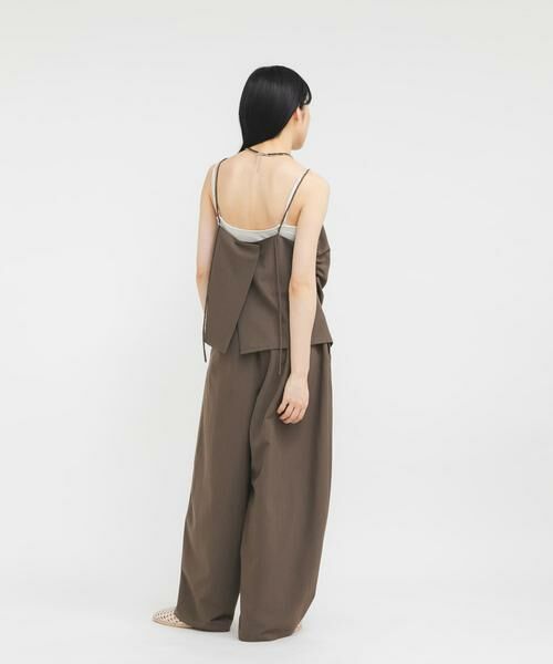 KBF / ケービーエフ セットアップ | ドレープキャミソールSETパンツ | 詳細7