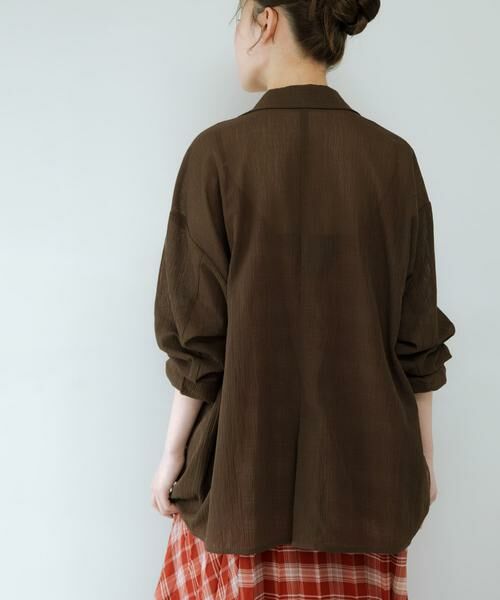 KBF / ケービーエフ その他アウター | シアーライトテーラードジャケット | 詳細3