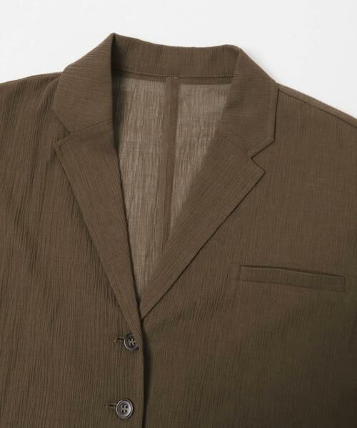 KBF / ケービーエフ その他アウター | シアーライトテーラードジャケット | 詳細8