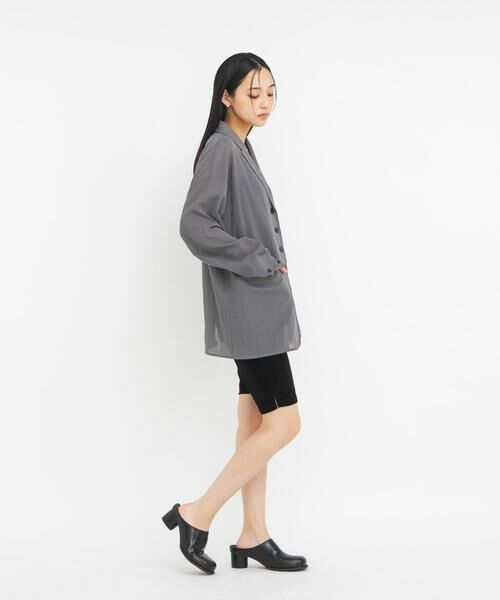 KBF / ケービーエフ その他アウター | シアーライトテーラードジャケット | 詳細13