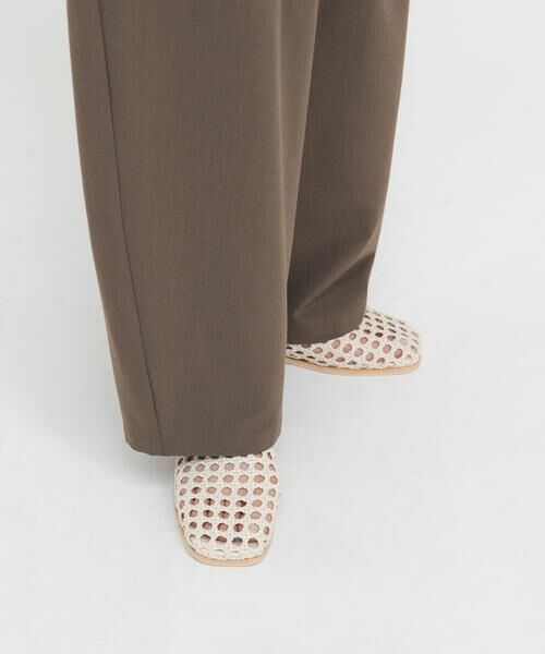 KBF / ケービーエフ サンダル | スクエアトゥメッシュシューズ | 詳細4