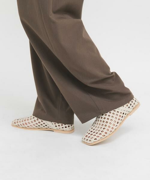 KBF / ケービーエフ サンダル | スクエアトゥメッシュシューズ | 詳細5