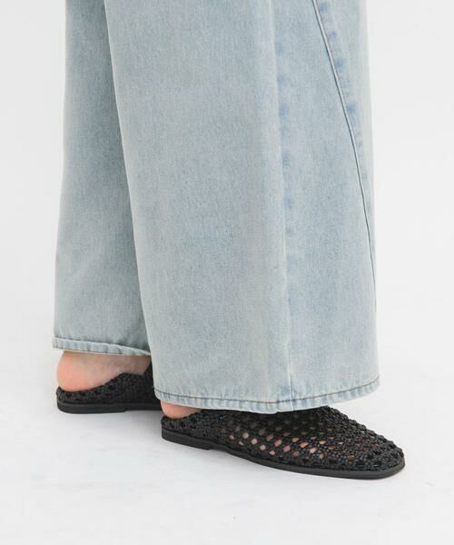 KBF / ケービーエフ サンダル | スクエアトゥメッシュシューズ | 詳細14