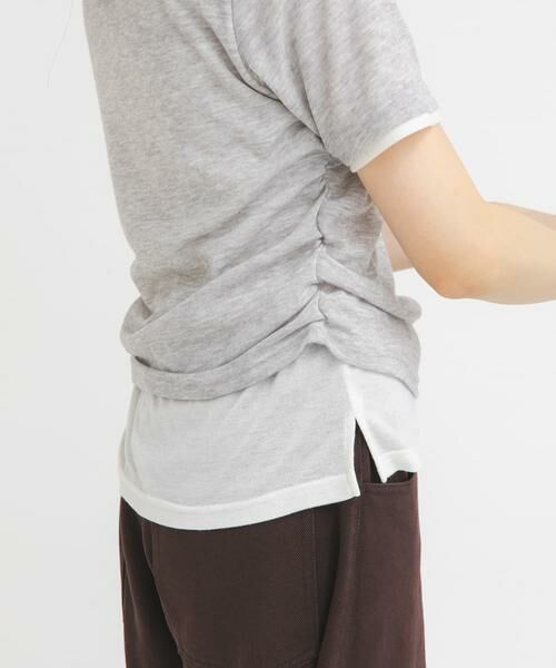 KBF / ケービーエフ Tシャツ | バイカラーヘンリーネックTEE | 詳細18