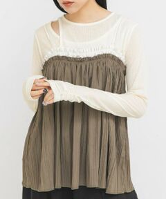 KBF / ケービーエフ Tシャツ | アシメレイヤードTEE