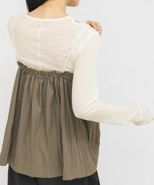 KBF / ケービーエフ Tシャツ | アシメレイヤードTEE | 詳細15