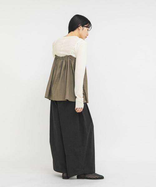 KBF / ケービーエフ Tシャツ | アシメレイヤードTEE | 詳細19