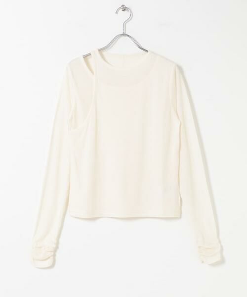 KBF / ケービーエフ Tシャツ | アシメレイヤードTEE | 詳細20