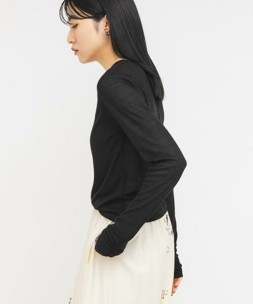 KBF / ケービーエフ Tシャツ | アシメレイヤードTEE | 詳細24