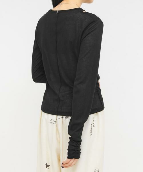 KBF / ケービーエフ Tシャツ | アシメレイヤードTEE | 詳細25