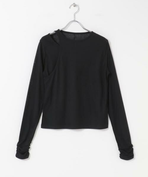 KBF / ケービーエフ Tシャツ | アシメレイヤードTEE | 詳細29