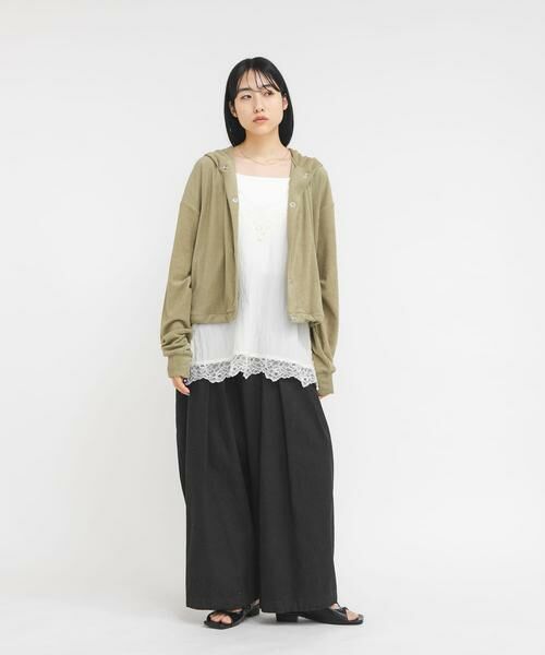 KBF / ケービーエフ パーカー | リングドットパイルフーディー | 詳細5