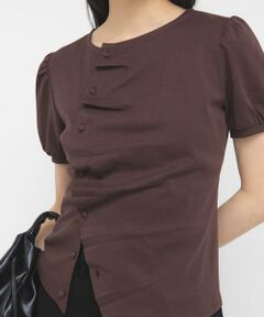 KBF / ケービーエフ Tシャツ | アシメトリーデザインカットソー