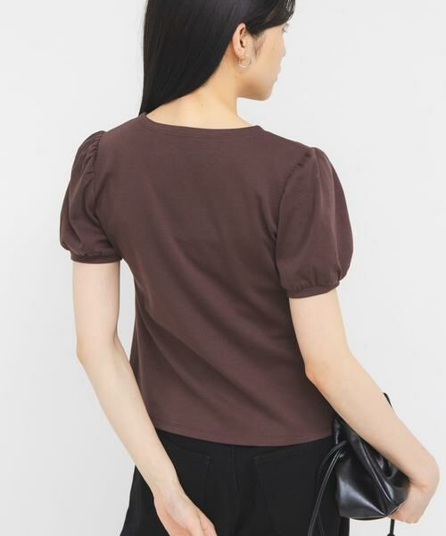 KBF / ケービーエフ Tシャツ | アシメトリーデザインカットソー | 詳細3