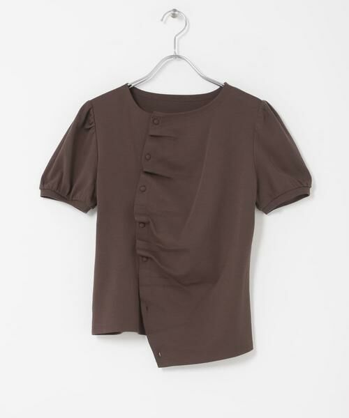 KBF / ケービーエフ Tシャツ | アシメトリーデザインカットソー | 詳細7