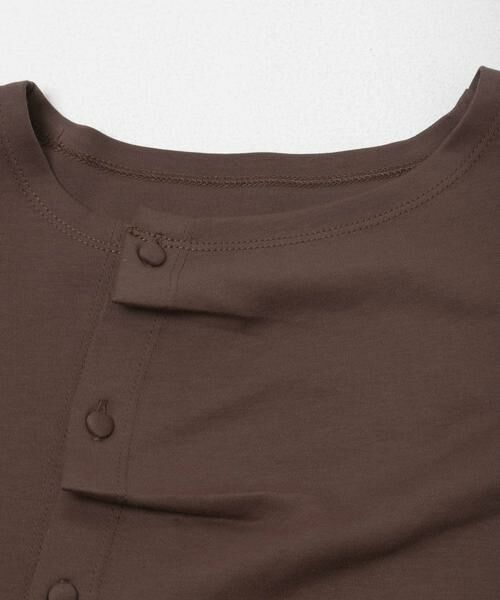 KBF / ケービーエフ Tシャツ | アシメトリーデザインカットソー | 詳細8