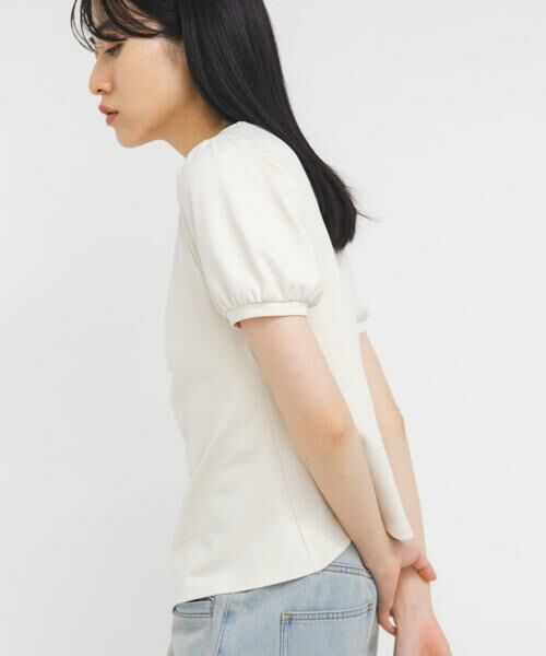 KBF / ケービーエフ Tシャツ | アシメトリーデザインカットソー | 詳細11