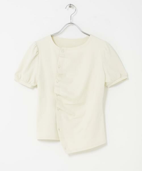 KBF / ケービーエフ Tシャツ | アシメトリーデザインカットソー | 詳細16