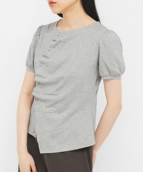 KBF / ケービーエフ Tシャツ | アシメトリーデザインカットソー | 詳細18
