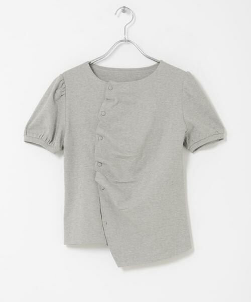 KBF / ケービーエフ Tシャツ | アシメトリーデザインカットソー | 詳細24